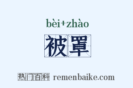 被罩是什么意思的图片